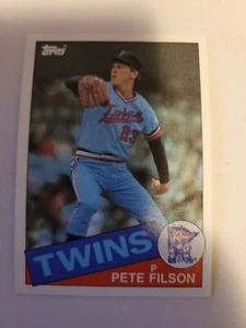 1985 TOPPS PETE FILSON #97 NM - Picture 1 of 1