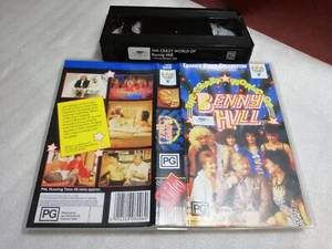 CRAZY WORLD OF BENNY HILL (1988) - RARE Australian Polygram Vhs Issue - COMEDY - Picture 1 of 1
