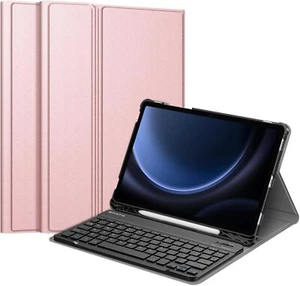 Keyboard Case for Samsung Galaxy Tab S10 FE/Tab S9 FE/Tab S9 Slim Stand Cover - Picture 1 of 21