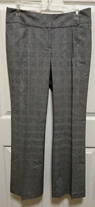 Ann Taylor LOFT ** Slacks “Original” 6 Plaid Trouser Pants Stretch Career - Picture 1 of 10
