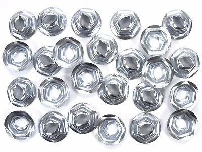 Tuercas AMC PAL - Ajuste de tacos de 6,3 mm - Emblema interior cromado etc - 25 tuercas - #081 Foto 1 de 4