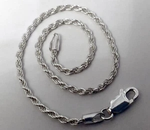 925 ECHT SILBER *** Armkette 18,5 cm Kordel Kordelkette Armband - Picture 1 of 7