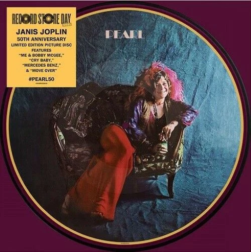 JANIS JOPLIN Pearl Vinyl Lp Picture Disc 2021 RSD NEW Sealed - image 1 of 1