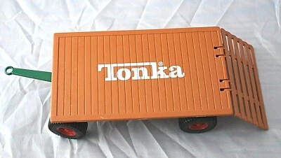 Tonka Hasbro Raro Vagón de Heno / Estante de Heno Agricultura Marrón, Verde y Rojo Usado Foto 1 de 4