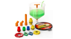 No Spill Funnel Kit Car Cooling System Radiator Coolant Filling Spills Proof RV - Picture 1 of 8