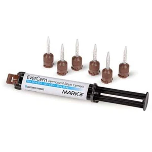 MARK3 EverCem Permanent Resin Cement 8g Syringe & Tips #5385 - Picture 1 of 1