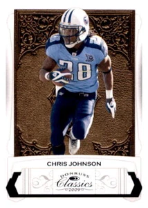 2009 Classics Chris Johnson NFL Base Card PWE Set Break Titans #94 - Picture 1 of 2