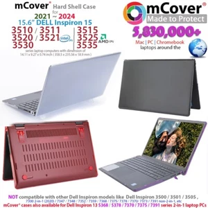 NEW mCover for 2021~2024 15.6" Dell Inspiron 15 3510 3511 3515 3520 3525 3530 - Picture 1 of 11