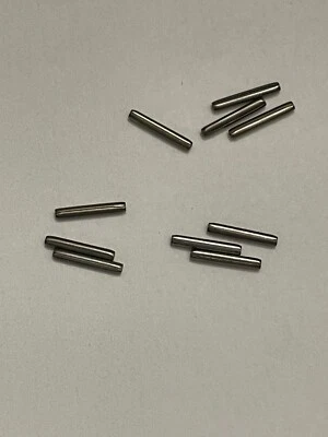 10 Premium Stainless Steel Spirol heavy duty coiled spring pins 1/16" x 3/8" - Image 1 of 2