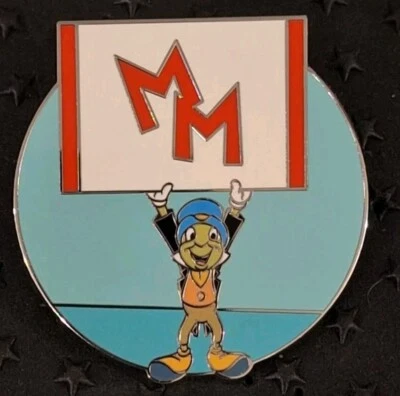 Prendedor misterioso Walt Disney Mickey Mouse Club 2024, Jiminy Cricket, Pinocho  Foto 1 de 2