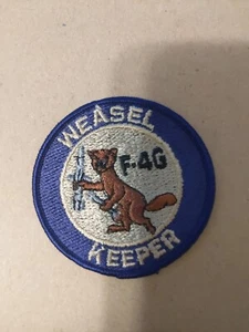 Parche USAF F-4 G WEAELKEEPER - Imagen 1 de 3