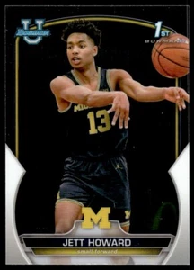 2022-23 Bowman Chrom University Jett Howard RC Karte Michigan Wolverines #39 - Bild 1 von 2