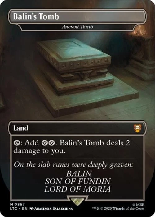 Balin's Tomb - Ancient Tomb -Foil Near Mint MTG - Image 1 of 1