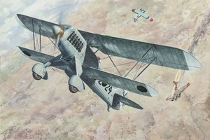 Roden 1:48 452 Heinkel He-51 B-1 - Foto 1 di 1