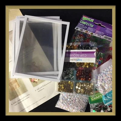 Anna Griffin SHAKER CARD SUPPLY KIT with lots of extras! - Image 1 of 4