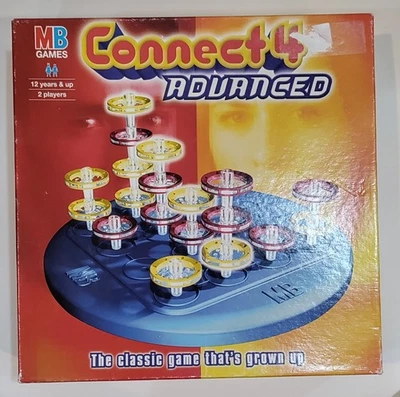 Connect 4 Advanced Board Game MB Games Vintage (Not Complete)  - Image 1 of 3