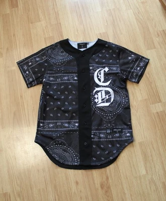 Pañuelo Daño Criminal Raro Camisa Abotonada De Colección Negra Para Hombre S Foto 1 de 4