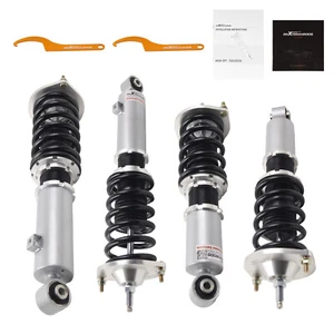 24 Click Damper Suspension Coilover Shocks for MAZDA Miata MX5 MX-5 NA NB 98-05 - Picture 1 of 11