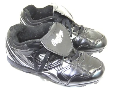 ZAPATOS DEPORTIVOS NIÑOS MARCA RAWLINGS TALLA 2 JÓVENES TACOS NEGROS ZR9 Foto 1 de 4