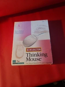 Vintage SEALED BOX Kensington Thinking Mouse 4 Button #64203 From 1996 - Picture 1 of 4