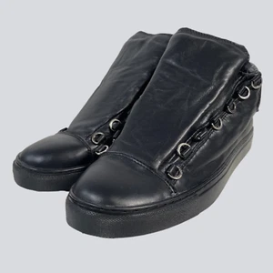 Zapatillas Altas Balenciaga Arena - Cuero Negro - EU 43 / US 10 - Sin Cordones - Imagen 1 de 10