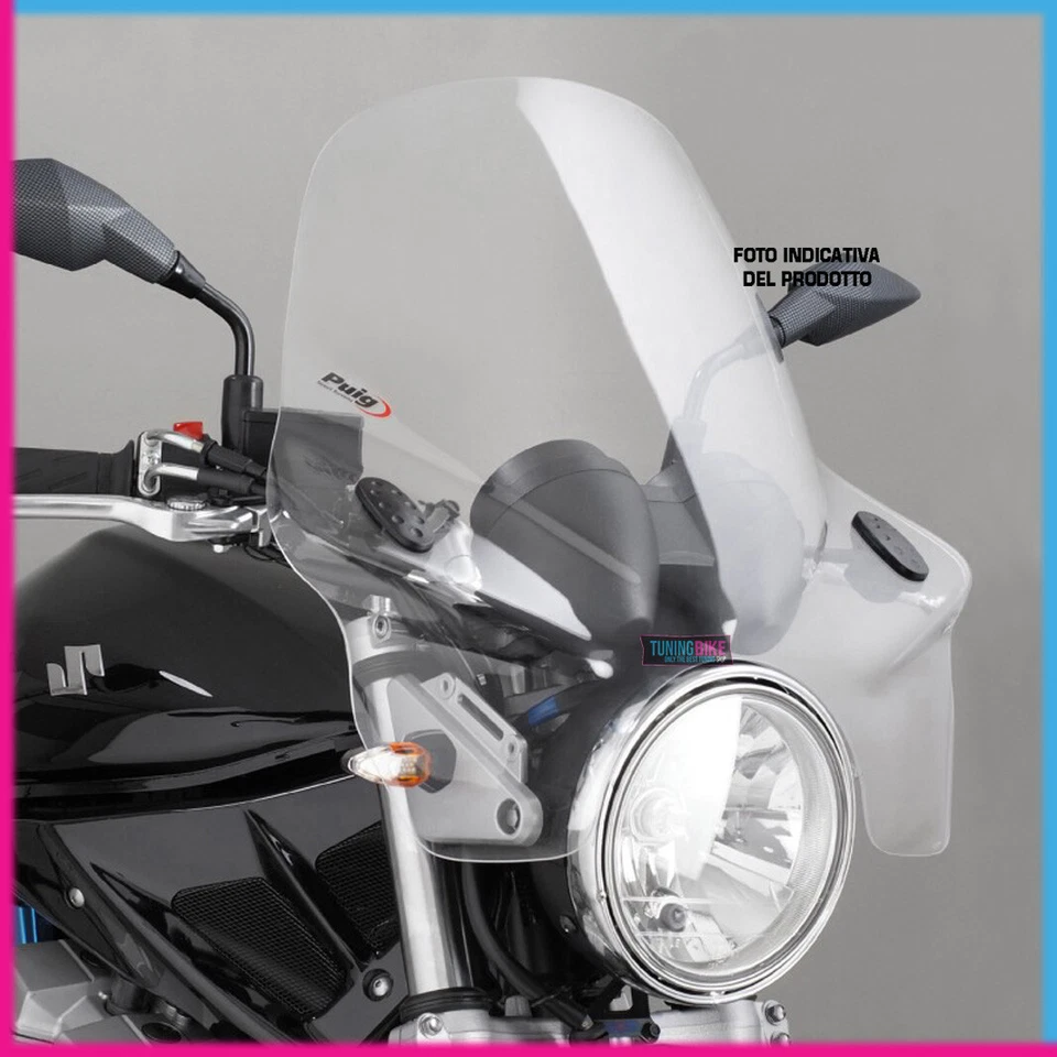 PUIG TOURING SCREEN I YAMAHA SR400 2015 CLEAR - Image 1 of 1