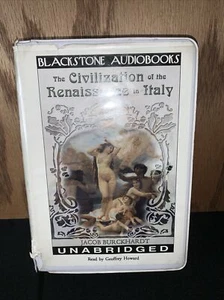 The Civilization of the Renaissance in Italy Jacob Burckhardt 2000 Cassettes - Foto 1 di 9