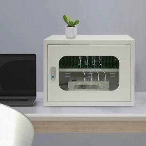 Computers Charging Station 20-Device Charging Cabinet for Cellphones & Tablet US - Zdjęcie 1 z 19
