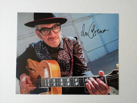 ELVIS COSTELLO SIGNED Cover