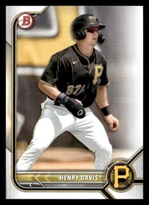 2022 Bowman Draft #BD-7 Henry Davis Pittsburgh Pirates Baseball card - Picture 1 of 2