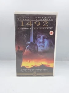 1492 conquest of paradise Vhs - Big Box Ex Rental - Guild Home Video- Free P&P - Picture 1 of 14