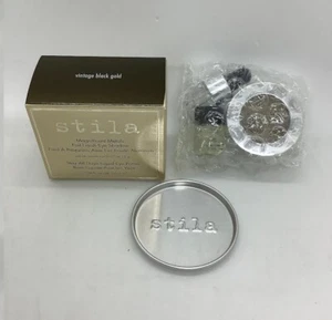 Stila Magnificent Metals Foil Finish Eye Shadow Set 0.06oz - Vintage Black Gold - Picture 1 of 1