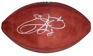 EMMITT SMITH AUTOGRAFO DALLAS COWBOYS UFFICIALE NFL DUKE WILSON FOOTBALL JSA - Foto 1 di 1