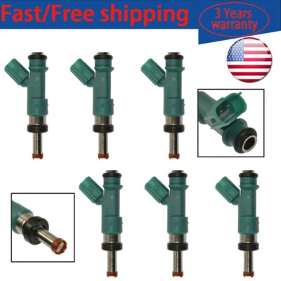 Топливная форсунка 232090P010 для Toyota Sienna 2010-2015 Lexus RX450H 2011-2016 годов выпуска 6 шт. - Изображение 1 из 4