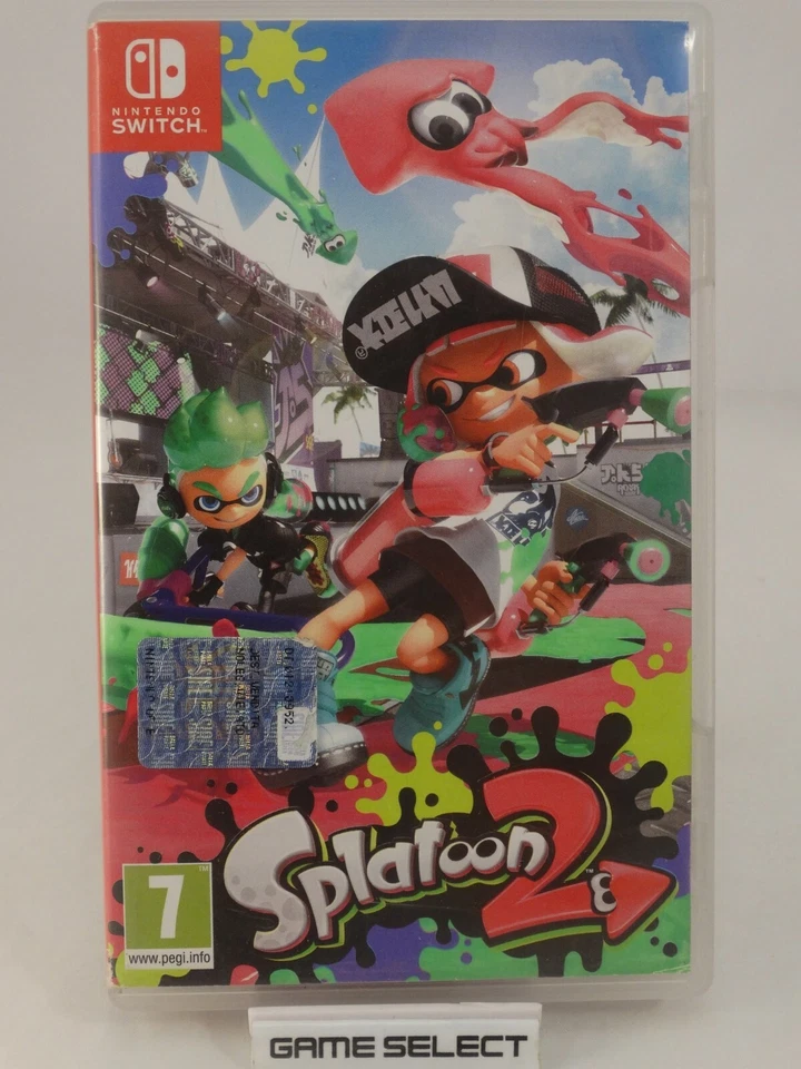 Splatoon 2 Nintendo Switch Pal - - Original - Bild 1 von 4