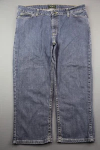 Vintage Women's 2008 Eddie Bauer Denim Jean Capri Cropped Size Msr 37x21 - Picture 1 of 7