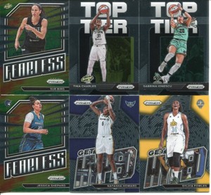 (10) 2023 PANINI PRIZM WNBA INSERT SUE BIRD, JESSICA SHEPARD,.....