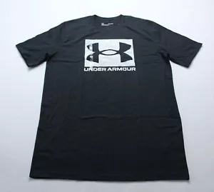 Under Armour Men's Tall ABC Camo Boxed Logo S/S Tee BL1 Black/White Large Tall - Picture 1 of 4