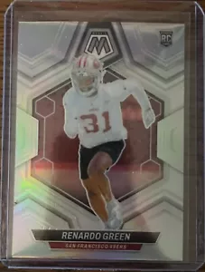 2024 Mosaic Renardo Green Silver Prizm Rookie RC No. 358 49ers - Picture 1 of 2