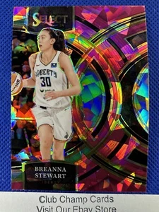 2024 #185 Breanna Stewart Panini WNBA Select Basketball Premier Pink Ice Prizm - Picture 1 of 2