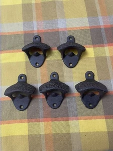 Vintage Look Replica Cast Iron Coca Cola Wall Mount Bottle Opener - Picture 1 of 3