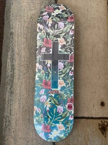 Siren Faith Cross Girl skateboard Tropical 8.3 X31.75” Free Grip Or Bearings - Picture 1 of 4