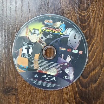 Naruto Shippuden: Ultimate Ninja Storm 3 (PlayStation 3, PS3) Tested Disc Only - Image 1 of 2