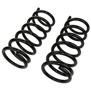 81587 Moog Coil Springs Set of 2 Rear for Nissan Maxima Hyundai Santa Fe Pair - Picture 1 of 1