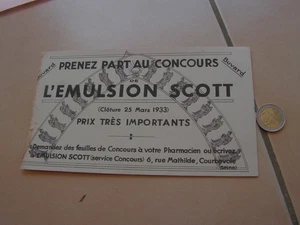 publicité papier ancien collection l emulsion scott (images buvards) - Picture 1 of 2