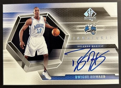 Дуайт Ховард 2005 Upper Deck SP - #SP-DH Подлинные Подписи на Карте Авто! - Изображение 1 из 2