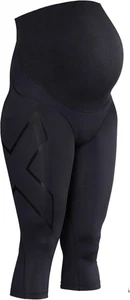 2XU Pre-Natal Sport Compression 3/4 Tights (Black/Nero) Large - Picture 1 of 3