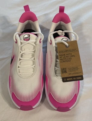 Nike Air Max Nova GS Blanco Fucsia Negro FN4446-101 Talla 6.5Y (8W) Nuevo sin caja Foto 1 de 4