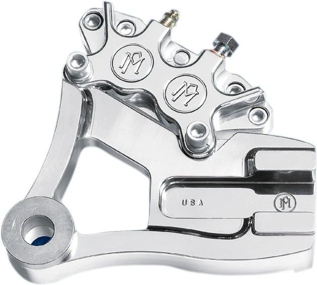 PM 4-Piston Classic Caliper & Bracket Rear 11.5" Chrome 1279-0052CH Foto 1 de 1
