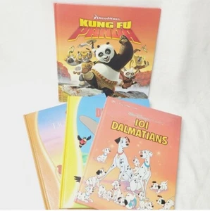 4 Books 3 Disney 101 Dalmatians Lion King Dumbo And Kung Fu Panda - Imagen 1 de 9